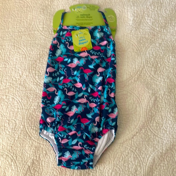 i play. Swim New With Tagsgirls Swimsuit With Builtin Swim Diaper
